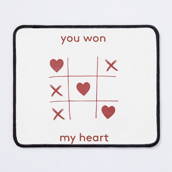 Item preview, You Won My Heart,Funny Game For Celebrate Valentine's Day designed and sold by Design 91maji.