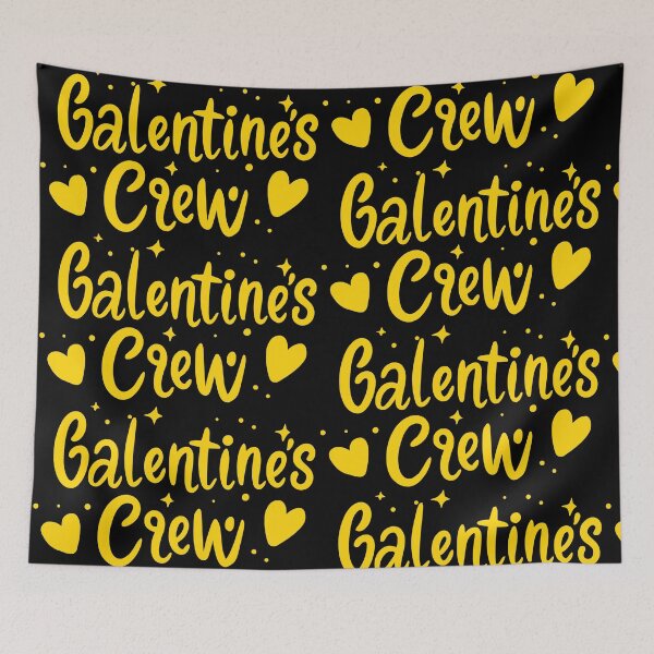 Item preview, Yellow Hearts and Gal Pal Vibes - Galentines Crew Collection designed and sold by EmeraldeaArt.