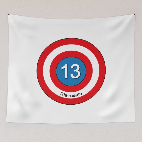 Item preview, Marseille 13 France Provence Mediterranée OM Football Captain designed and sold by PB Mary.
