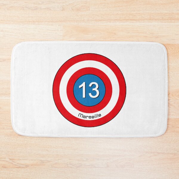 Item preview, Marseille 13 France Provence Mediterranée OM Football Captain designed and sold by PB Mary.