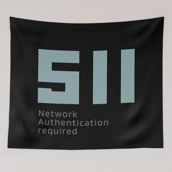 Item preview, HTTP status codes: 511(Network Authentication Required) designed and sold by S9View.