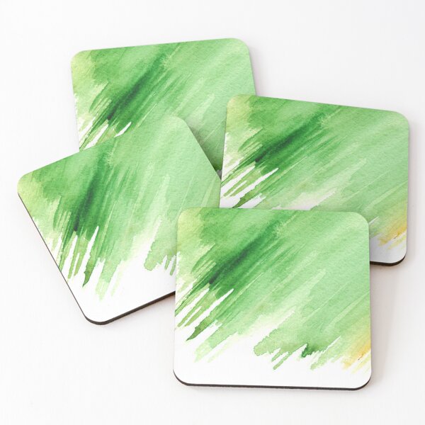 Item preview, Watercolor green yellow spot backdrop texture background isolated  designed and sold by MTShoppingLine.