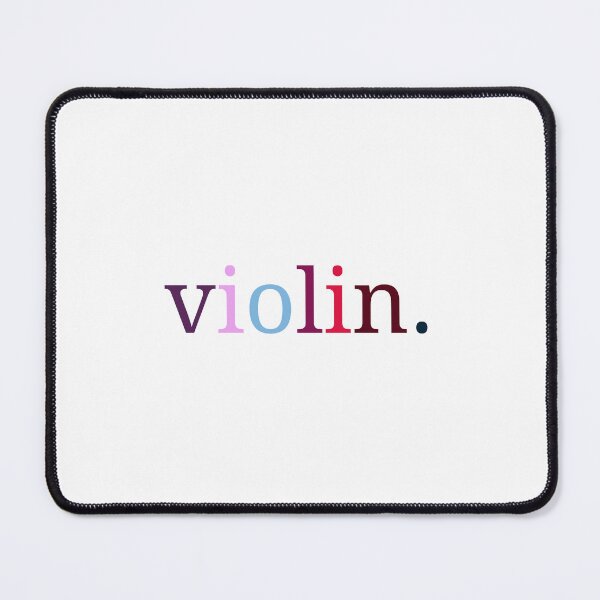 Item preview, Violin. Multicolour one word designed and sold by artdesignbysam.