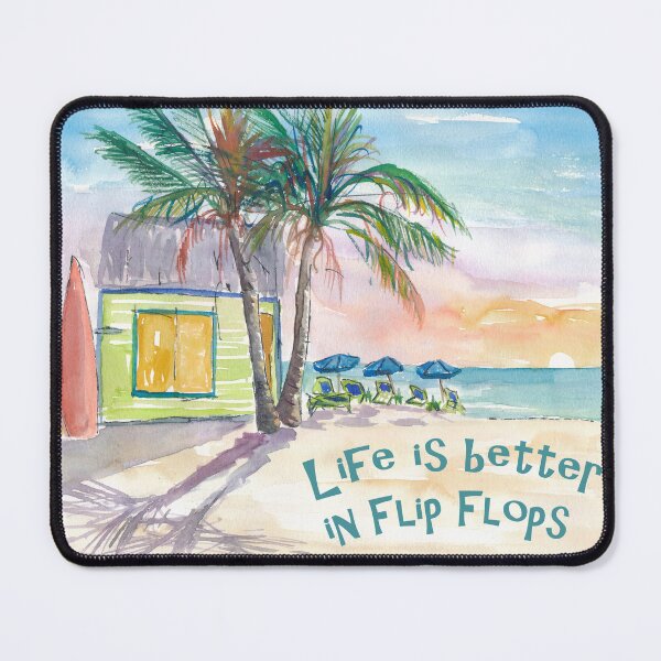 Item preview, Life is better in Flip Flops designed and sold by artshop77.