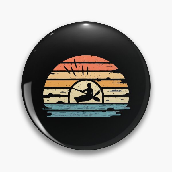 Item preview, Vintage colors sunset and kayaking designed and sold by desinganddecor.