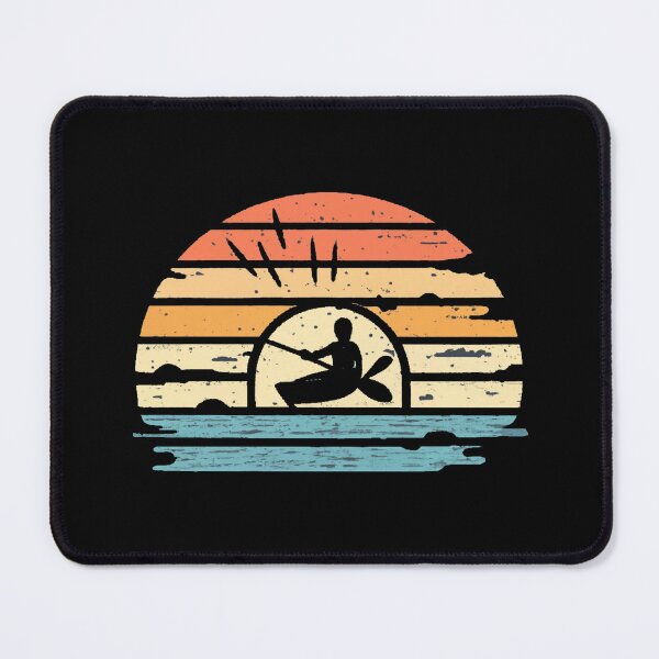 Item preview, Vintage colors sunset and kayaking designed and sold by desinganddecor.
