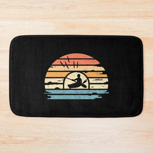 Item preview, Vintage colors sunset and kayaking designed and sold by desinganddecor.