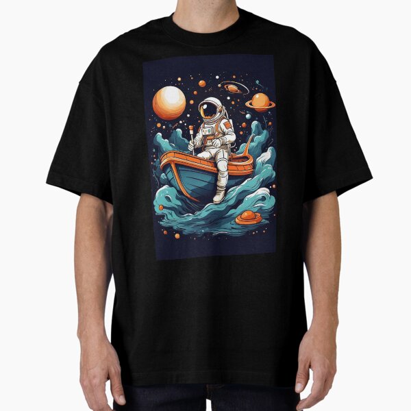 cool astronaut Oversized T-Shirt