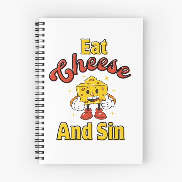 Item preview, Eat Cheese And Sin designed and sold by dooddles.