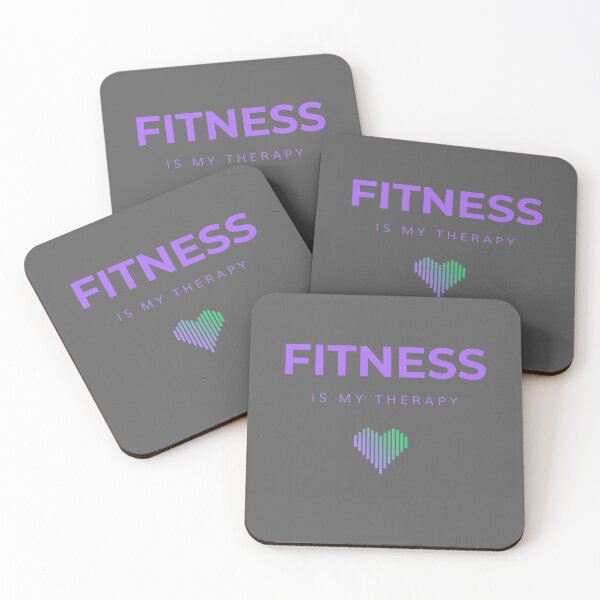 Item preview, Fitness is My Therapy - Inspirational Fitness Quote  designed and sold by Mugfulmomentz.