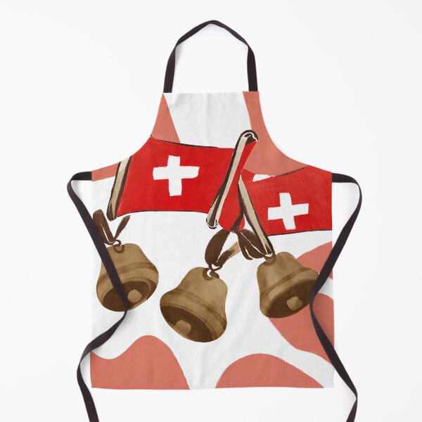 Item preview, Switzerland Flag and Swiss cowbells designed and sold by omg-designs.