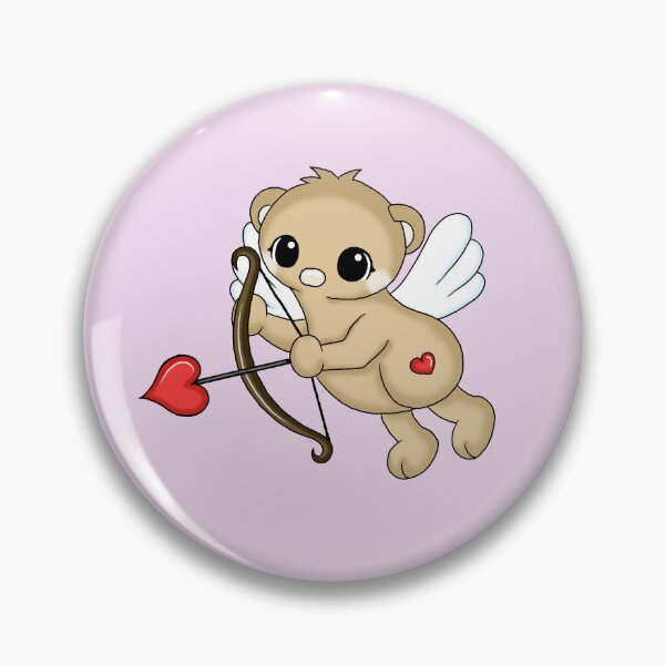 Item preview, cute valentine amor  teddy bear designed and sold by Pezi-Creation.