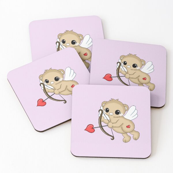 Item preview, cute valentine amor teddy bear designed and sold by Pezi-Creation.