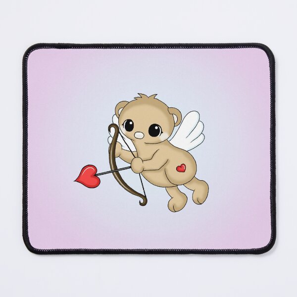 Item preview, cute valentine amor teddy bear designed and sold by Pezi-Creation.