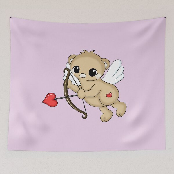 Item preview, cute valentine amor  teddy bear designed and sold by Pezi-Creation.