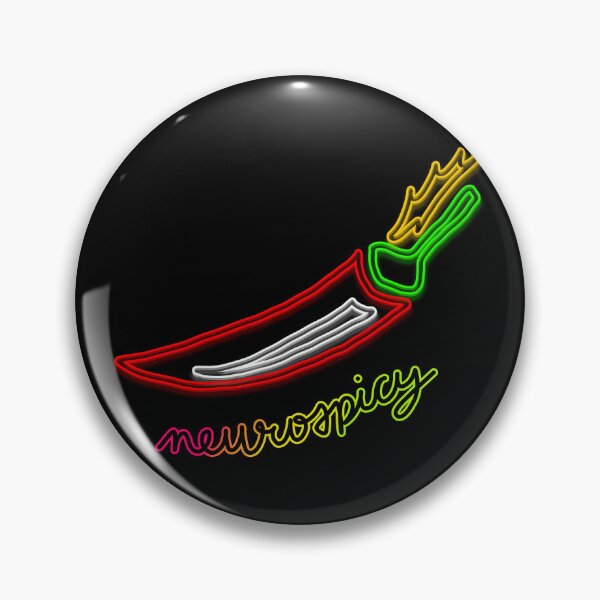 Item preview, Neurospicy Pepper (Neon Sign) designed and sold by JillPillDesign.