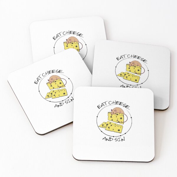Item preview, Eat Cheese And Sin designed and sold by KoumlisArt.