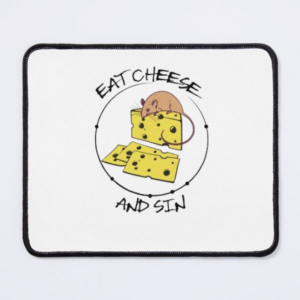 Item preview, Eat Cheese And Sin designed and sold by KoumlisArt.