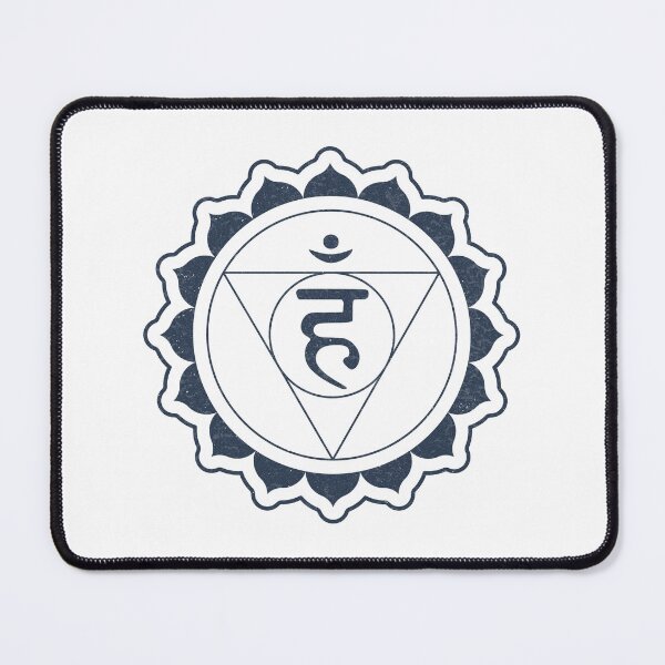Item preview, Throat Chakra Mandala - Snow + Dusk designed and sold by Irene Estelle.