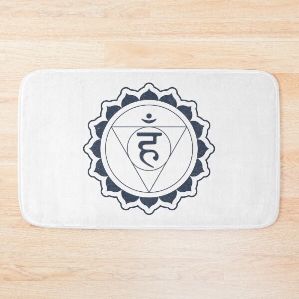 Item preview, Throat Chakra Mandala - Snow + Dusk designed and sold by Irene Estelle.