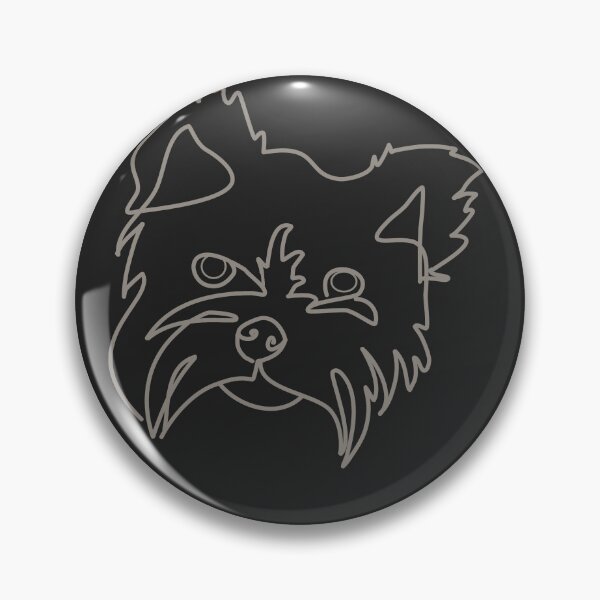 Item preview, yorkshire terrier line one designed and sold by hemp3x.