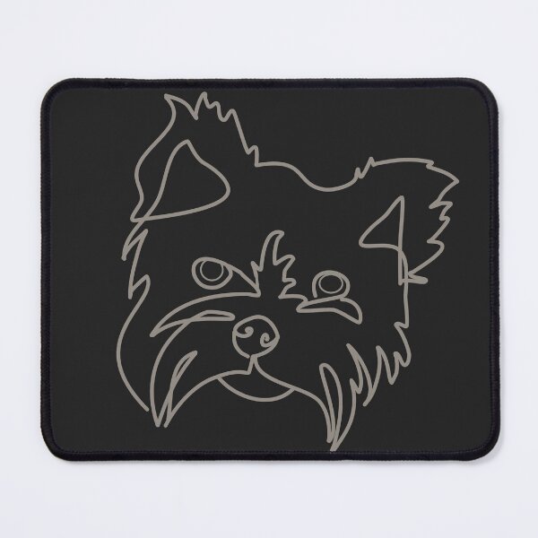 Item preview, yorkshire terrier line one designed and sold by hemp3x.