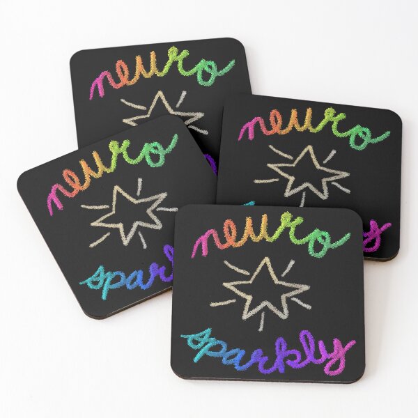 Item preview, Neuro Sparkly (Faux Glitter with Star) designed and sold by JillPillDesign.