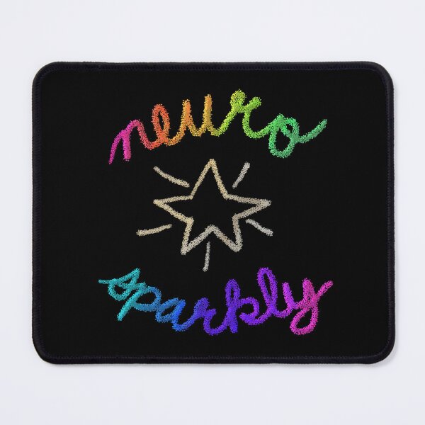 Item preview, Neuro Sparkly (Faux Glitter with Star) designed and sold by JillPillDesign.