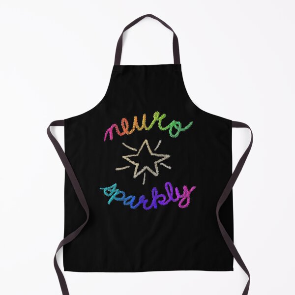 Item preview, Neuro Sparkly (Faux Glitter with Star) designed and sold by JillPillDesign.