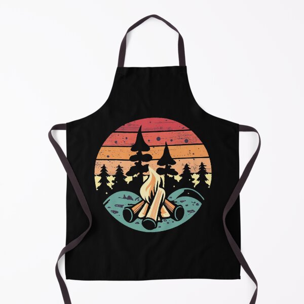 Item preview, A colors sunset and camp fire designed and sold by desinganddecor.