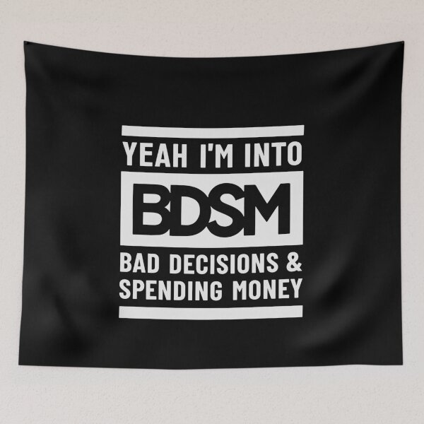 Item preview, Bad Decisions And Spending Money designed and sold by Zagach Letters.