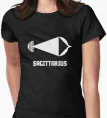 sagittarius sign Women's Fitted T-Shirt