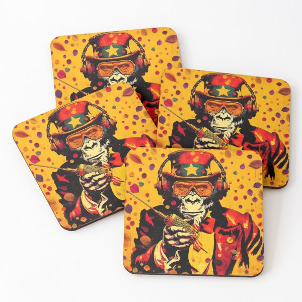 Item preview, Funky Gorilla Radio 3 designed and sold by Andy Gambino Art.