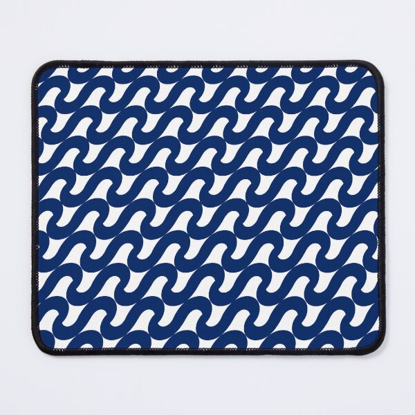 Item preview, Wave Pattern Blue designed and sold by Maho-Ichikawa.
