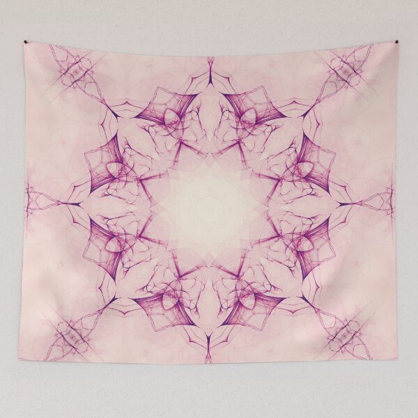 Item preview, Spindly Magenta Mandala designed and sold by Richards-Art.