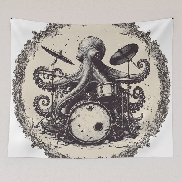 Item preview, Octopus drum beat designed and sold by TheWitsFoe.