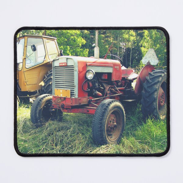 Item preview, Old farm tractors in the field designed and sold by riku05830.