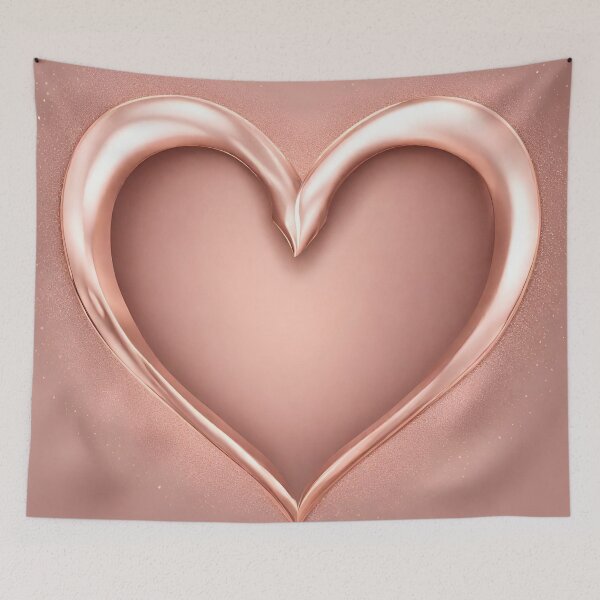 Item preview, Rosegold Love Heart designed and sold by Gaborai.