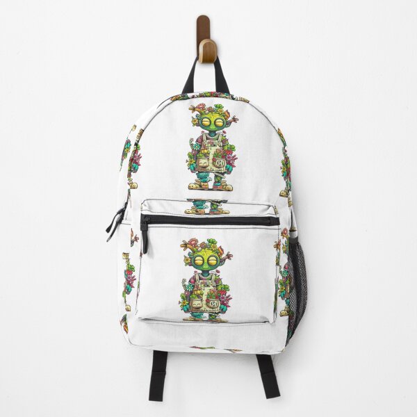 Item preview, Floral Alien: Botanical Extraterrestrial Character Art Print designed and sold by Moisky Patterns.