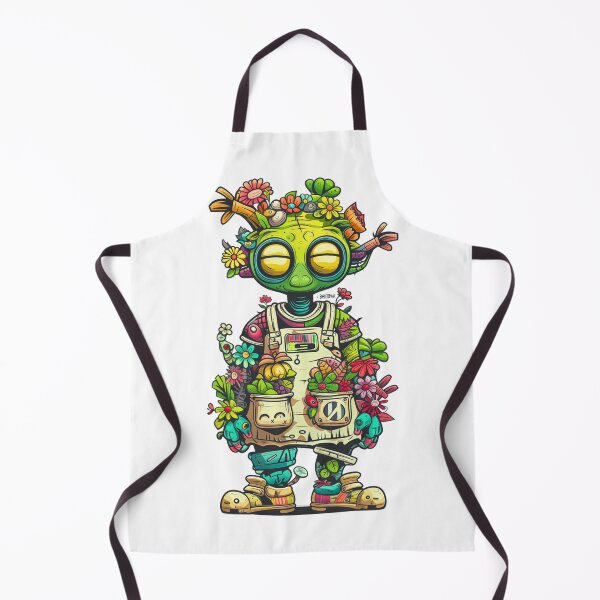 Item preview, Floral Alien: Botanical Extraterrestrial Character Art Print designed and sold by Moisky Patterns.