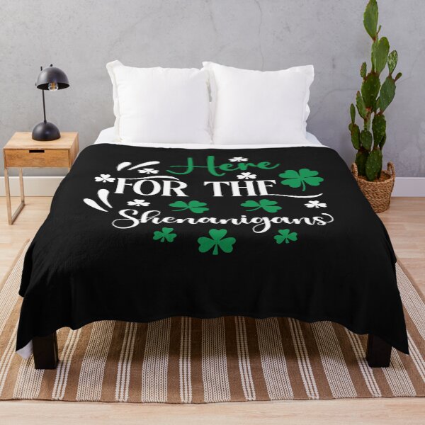Item preview, Here For The Shenanigans , St. Patrick's Day designed and sold by Pitchou07.