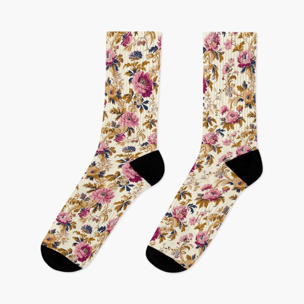 Item preview, Detailed Flowers and Leaves, Elegant and Classic Floral Pattern designed and sold by celiacreatec.
