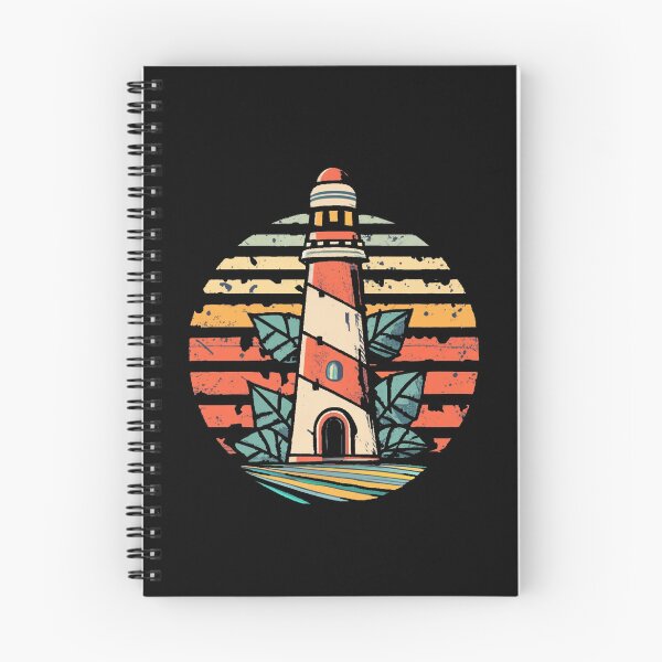 Item preview, Vintage colors sunset and Lighthouse designed and sold by desinganddecor.