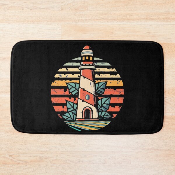 Item preview, Vintage colors sunset and Lighthouse designed and sold by desinganddecor.