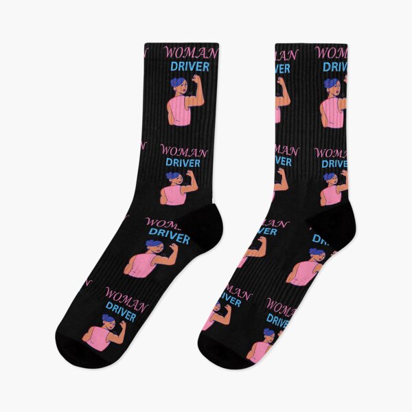 Item preview, woman driver designed and sold by annoying-shirts.