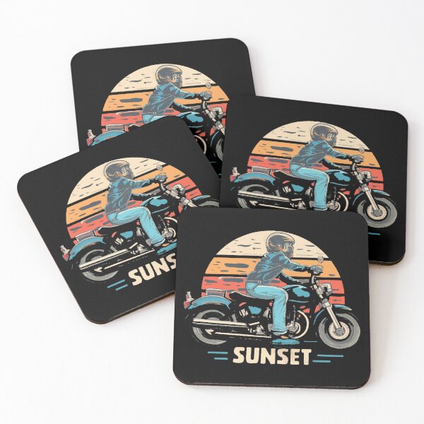 Item preview, Vintage colors sunset and motor designed and sold by desinganddecor.