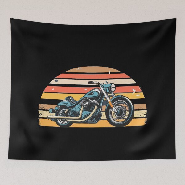Item preview, Vintage colors sunset and motor designed and sold by desinganddecor.