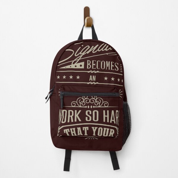 Item preview, Word so Hard That Your Signature Becomes An AutoGraph TypoGraphic Design designed and sold by DigitalGraphic1.