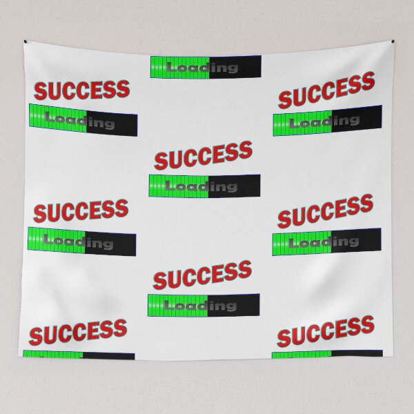 Item preview, Success Loading Sticker  designed and sold by AMK-artworld.