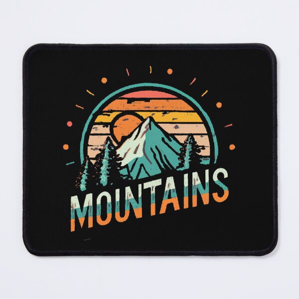 Item preview, Vintage colors sunset and sunset in the mountains designed and sold by desinganddecor.